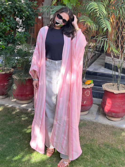 Coco - open butterfly abaya dailywear