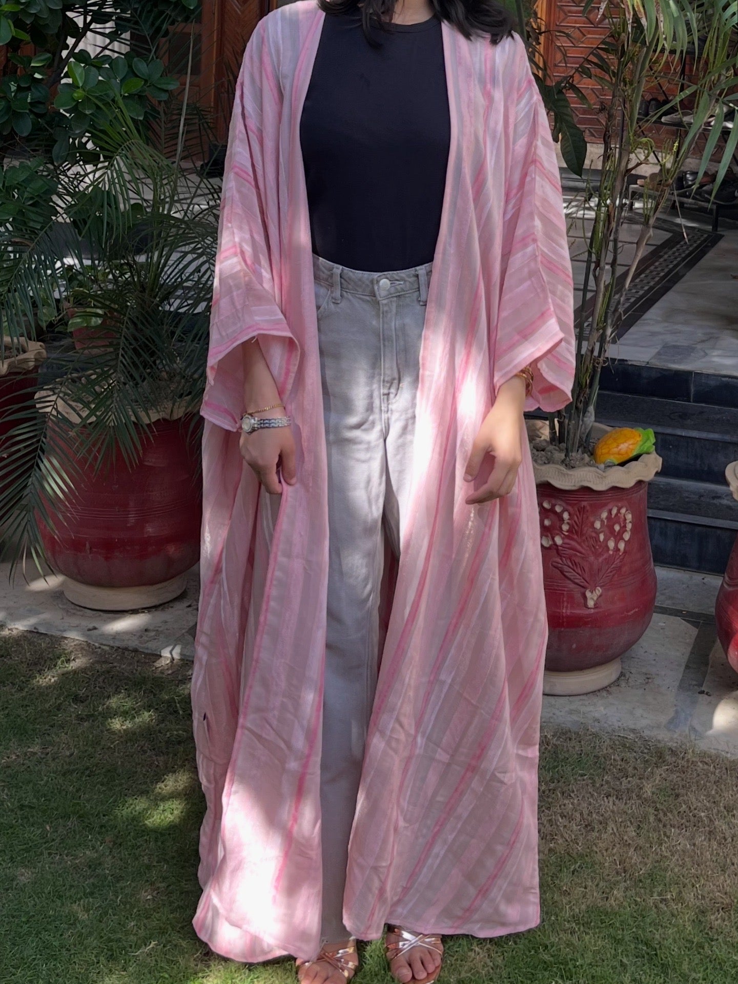 Coco - open butterfly abaya dailywear