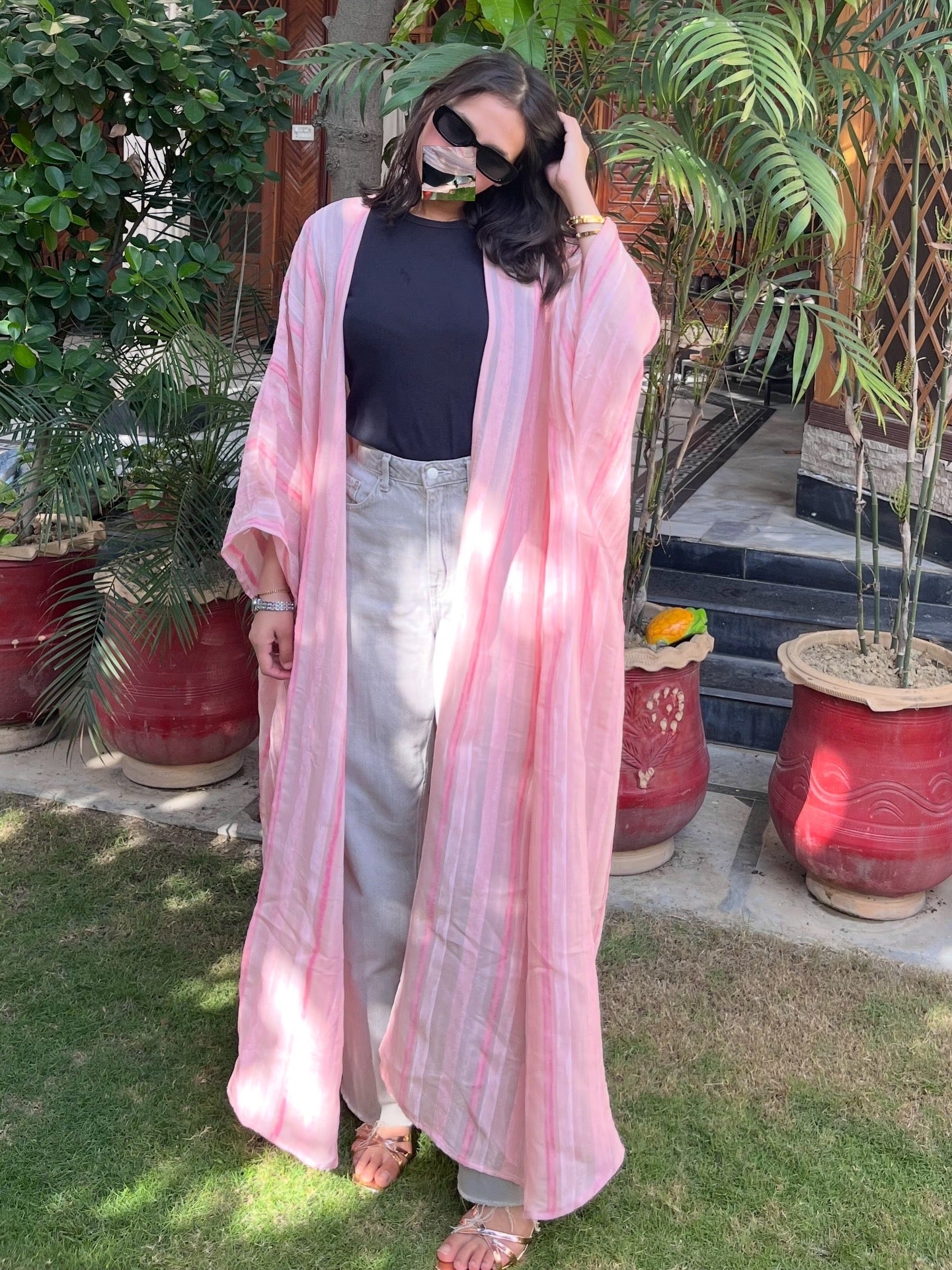Coco - open butterfly abaya dailywear