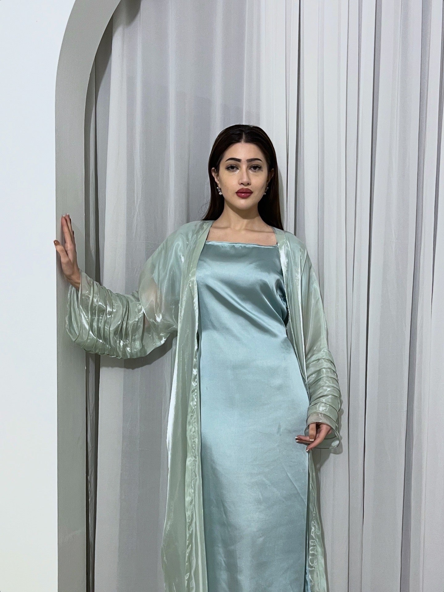 ARB ELSA - 2pc open abaya