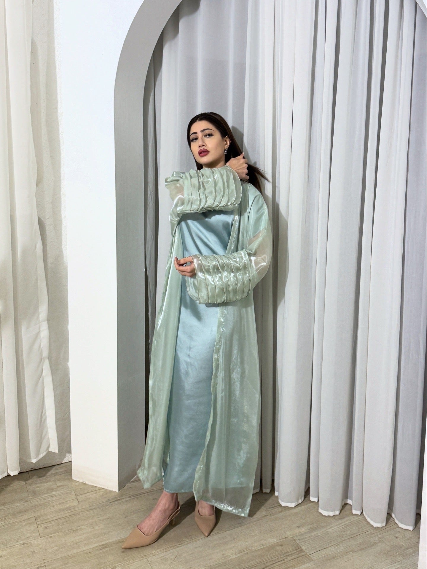 ARB ELSA - 2pc open abaya