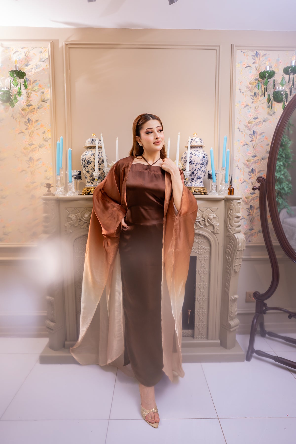 Arabic Kimono 2pc - QAMAR