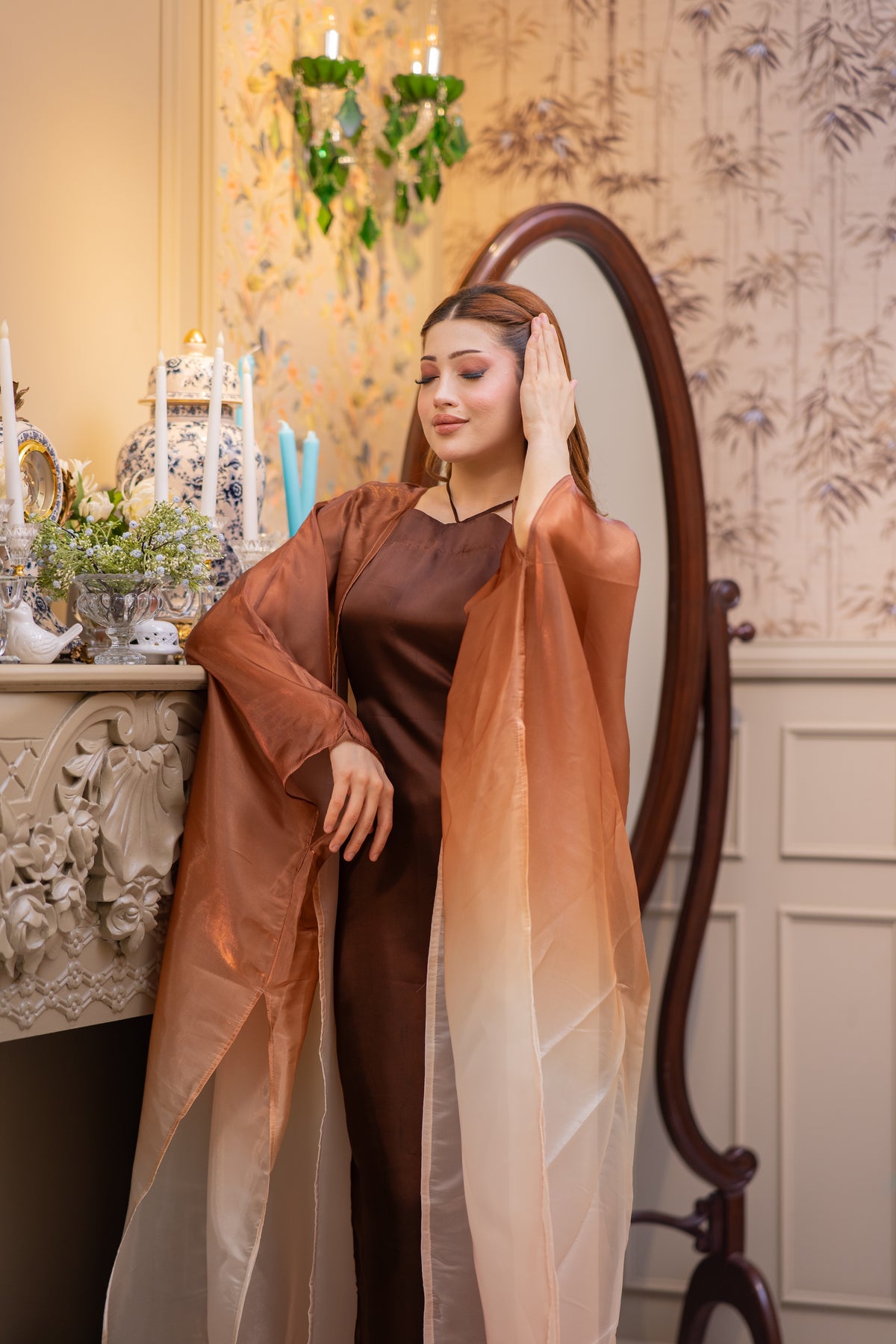 Arabic Kimono 2pc - QAMAR
