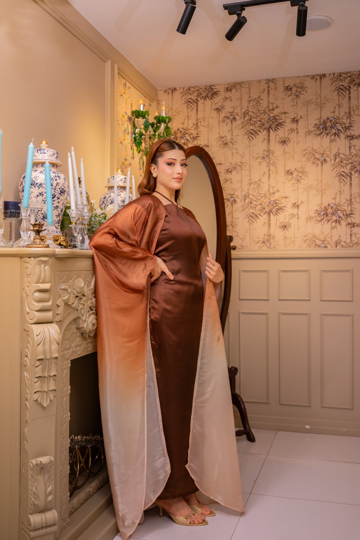 Arabic Kimono 2pc - QAMAR