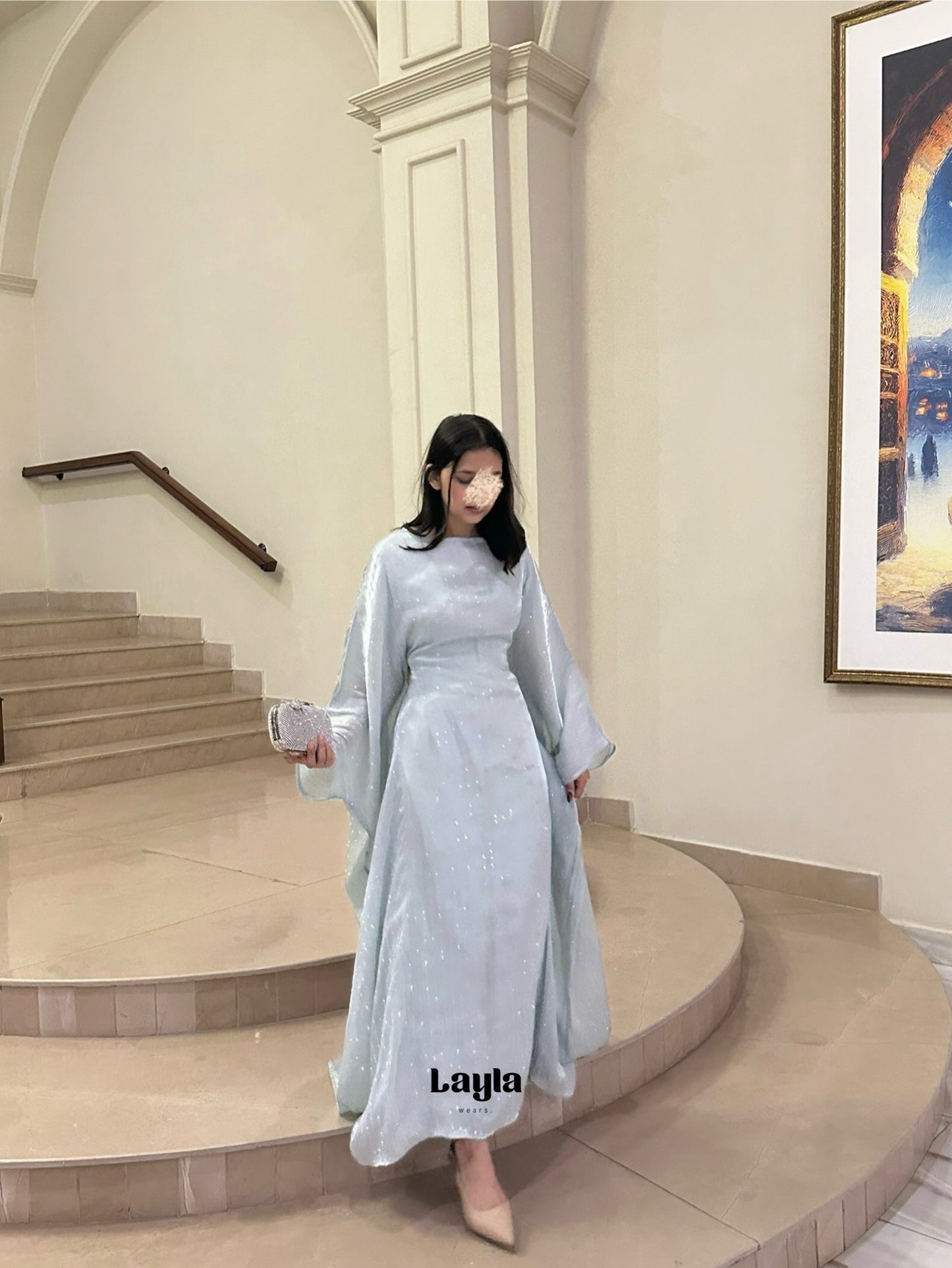 Moonmist- Layali twilight kaftan