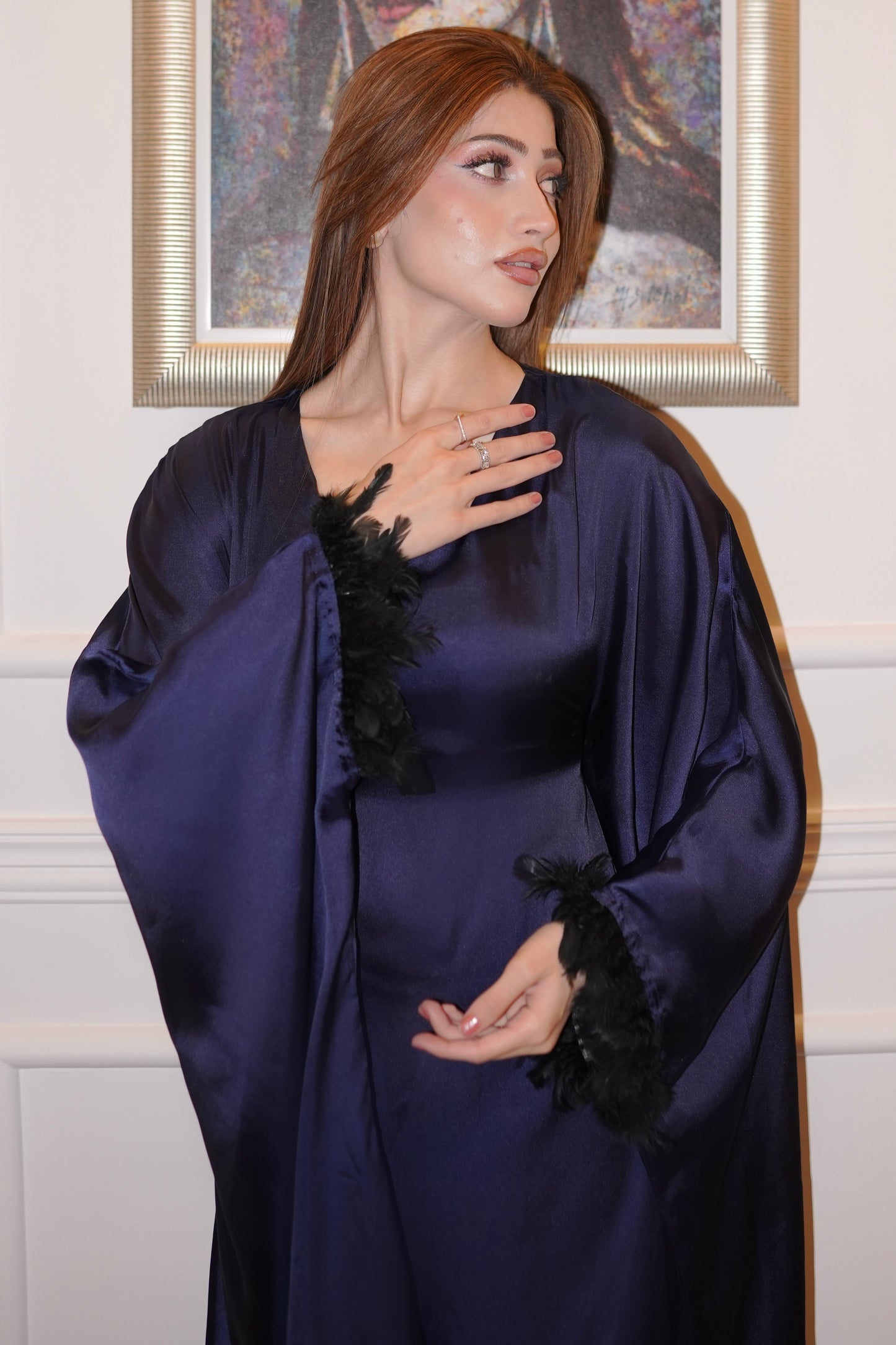 Feather kaftan - PARNO