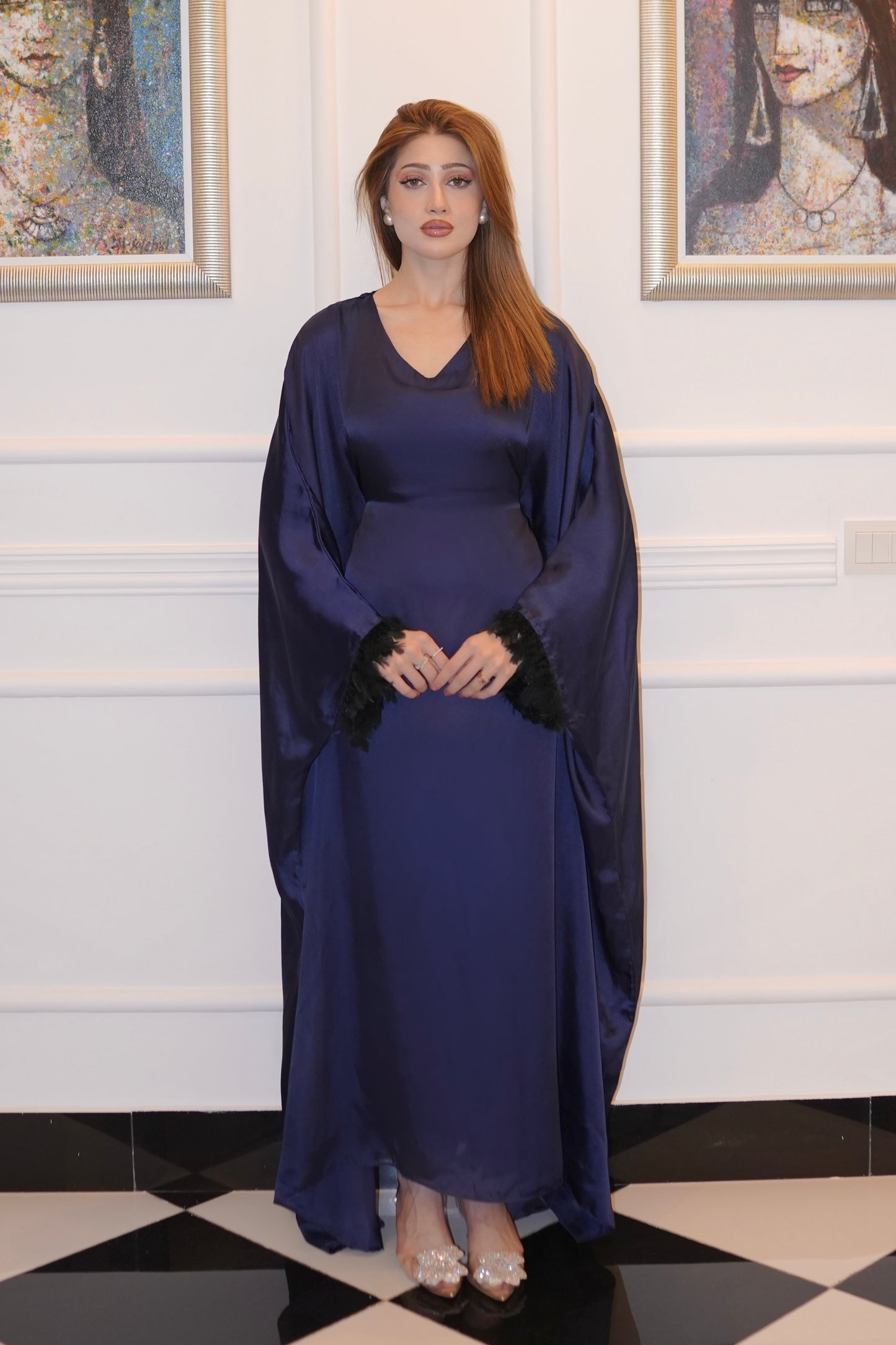 Feather kaftan - PARNO