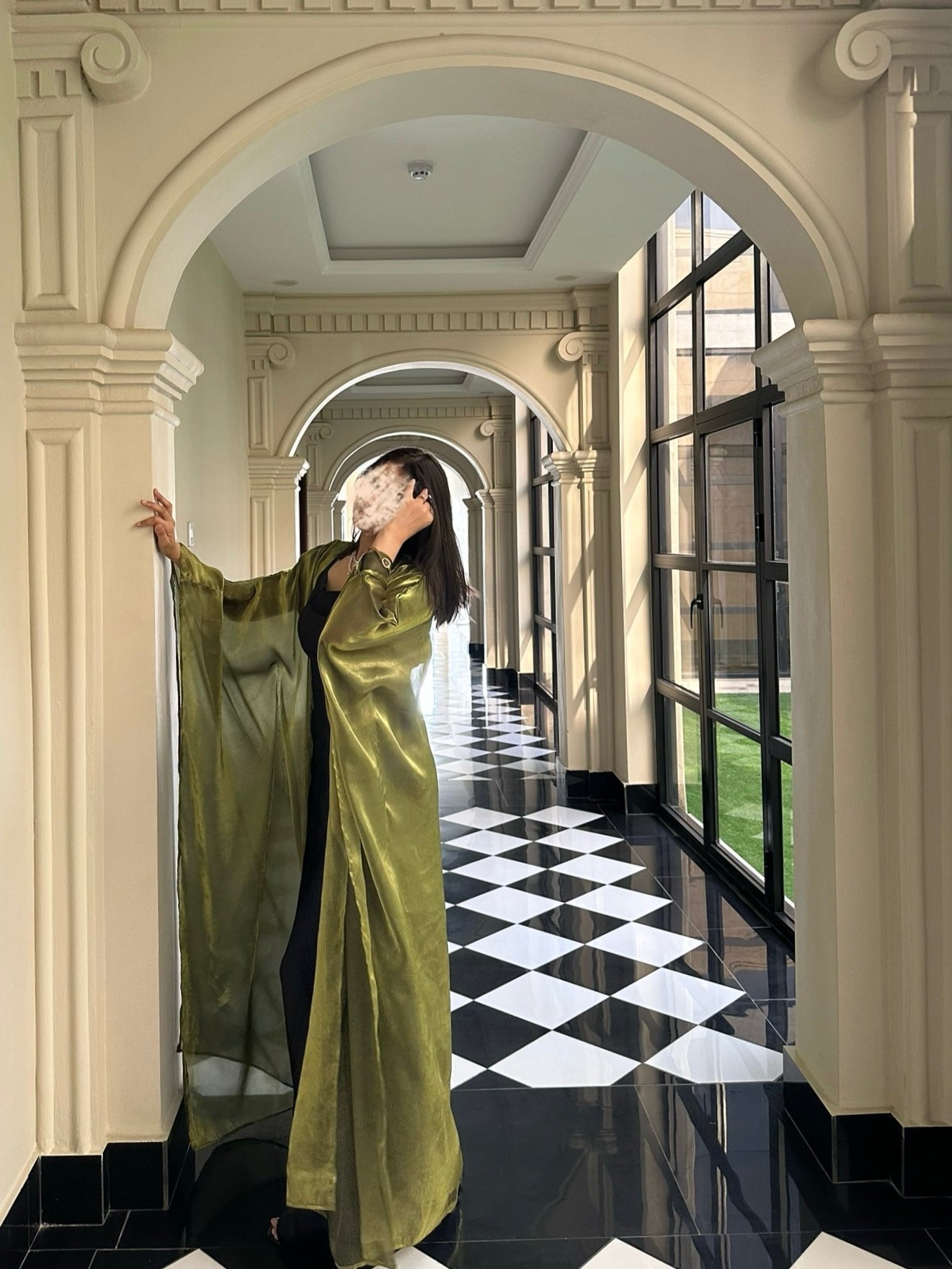 kimono 2pc - Maalah kaftan
