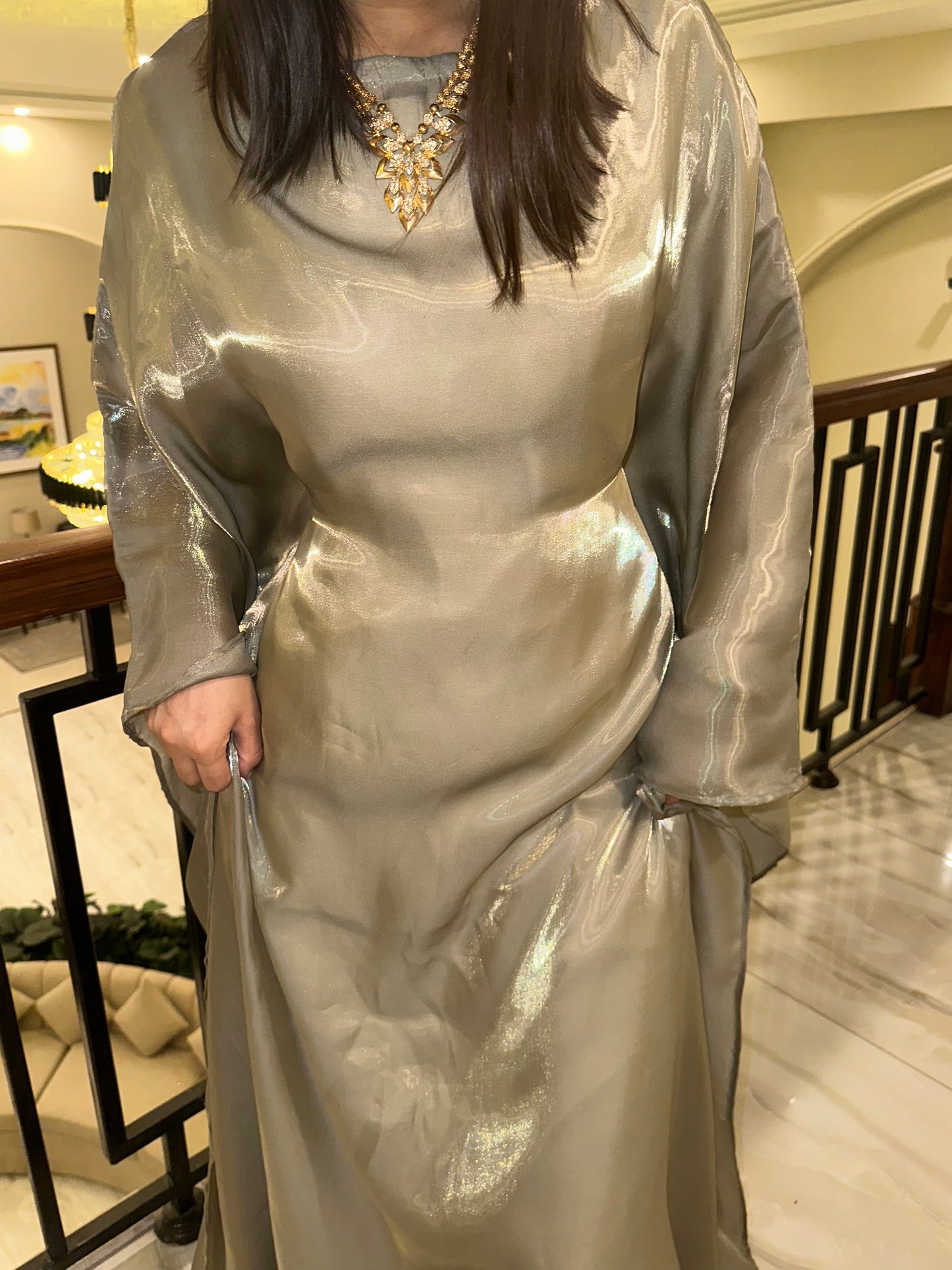 Open side ARABIC kaftan - “THURAYA”