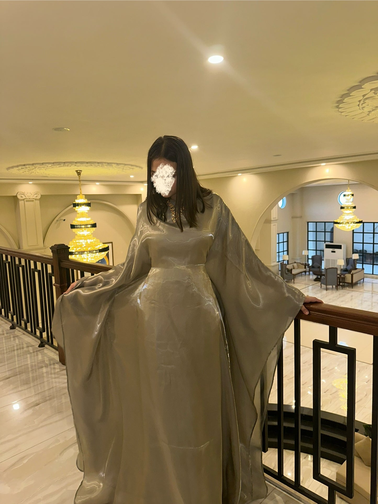 Open side ARABIC kaftan - “THURAYA”