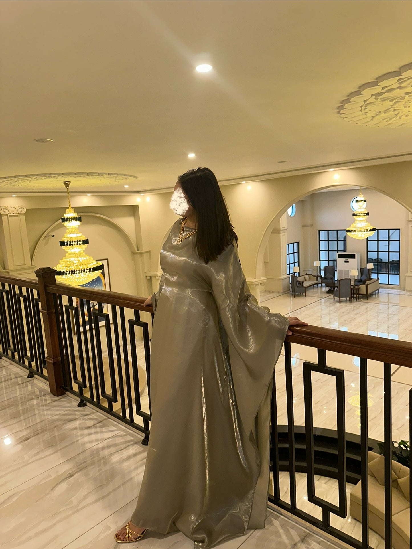 Open side ARABIC kaftan - “THURAYA”