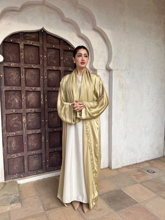 Abaya open+staller - candy