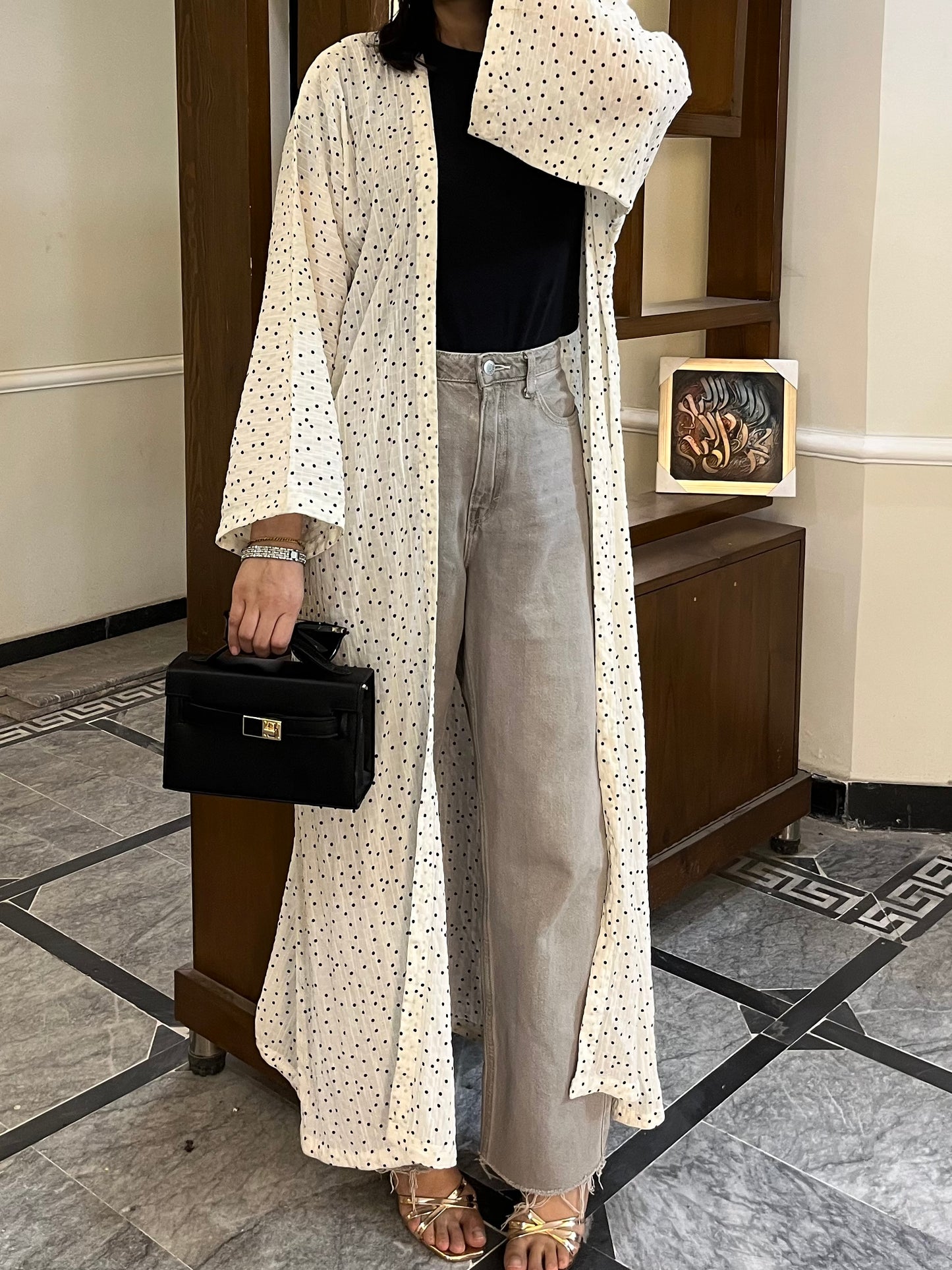 Arabic abaya “POLKA” - everyday wear
