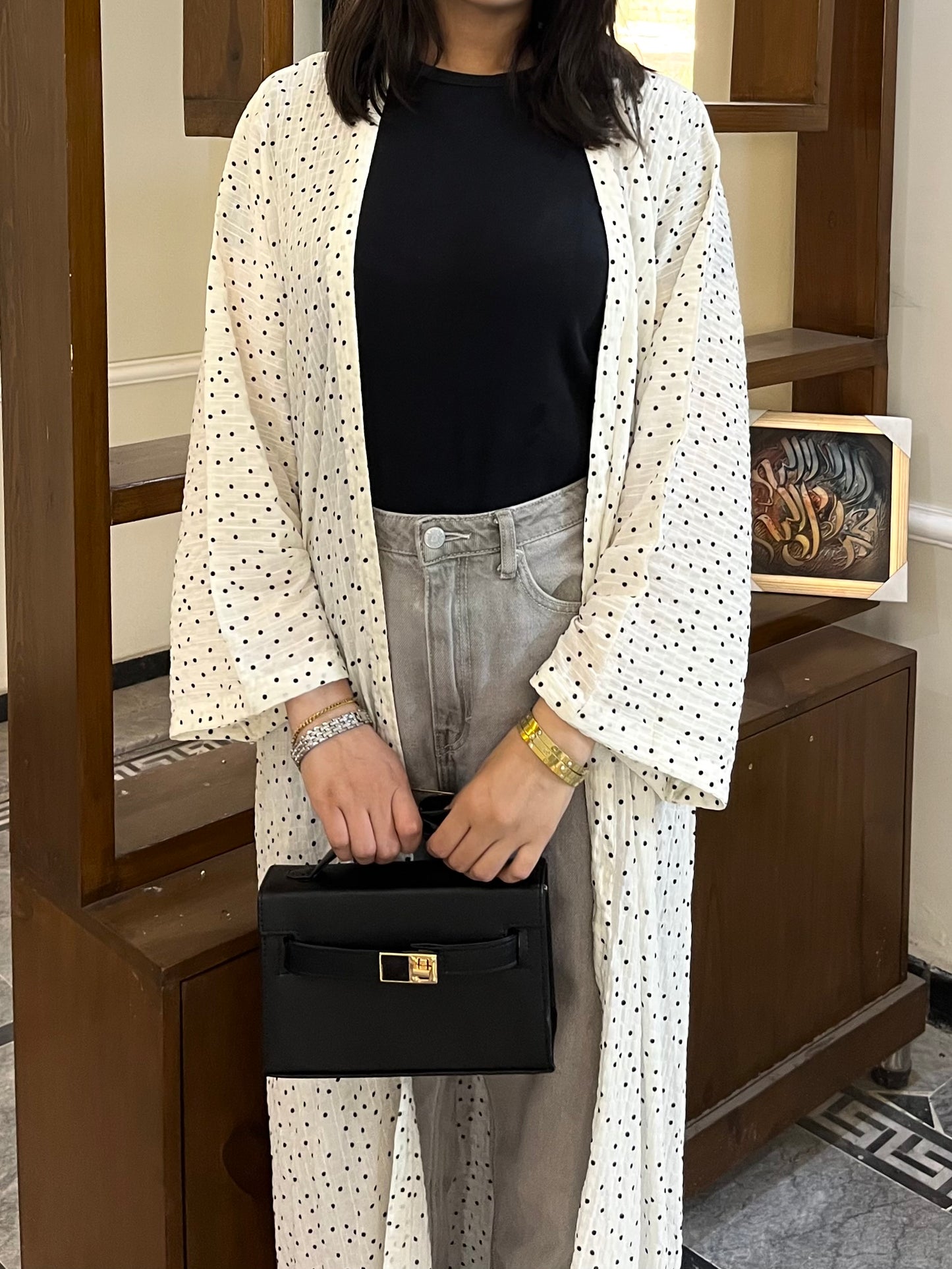 Arabic abaya “POLKA” - everyday wear