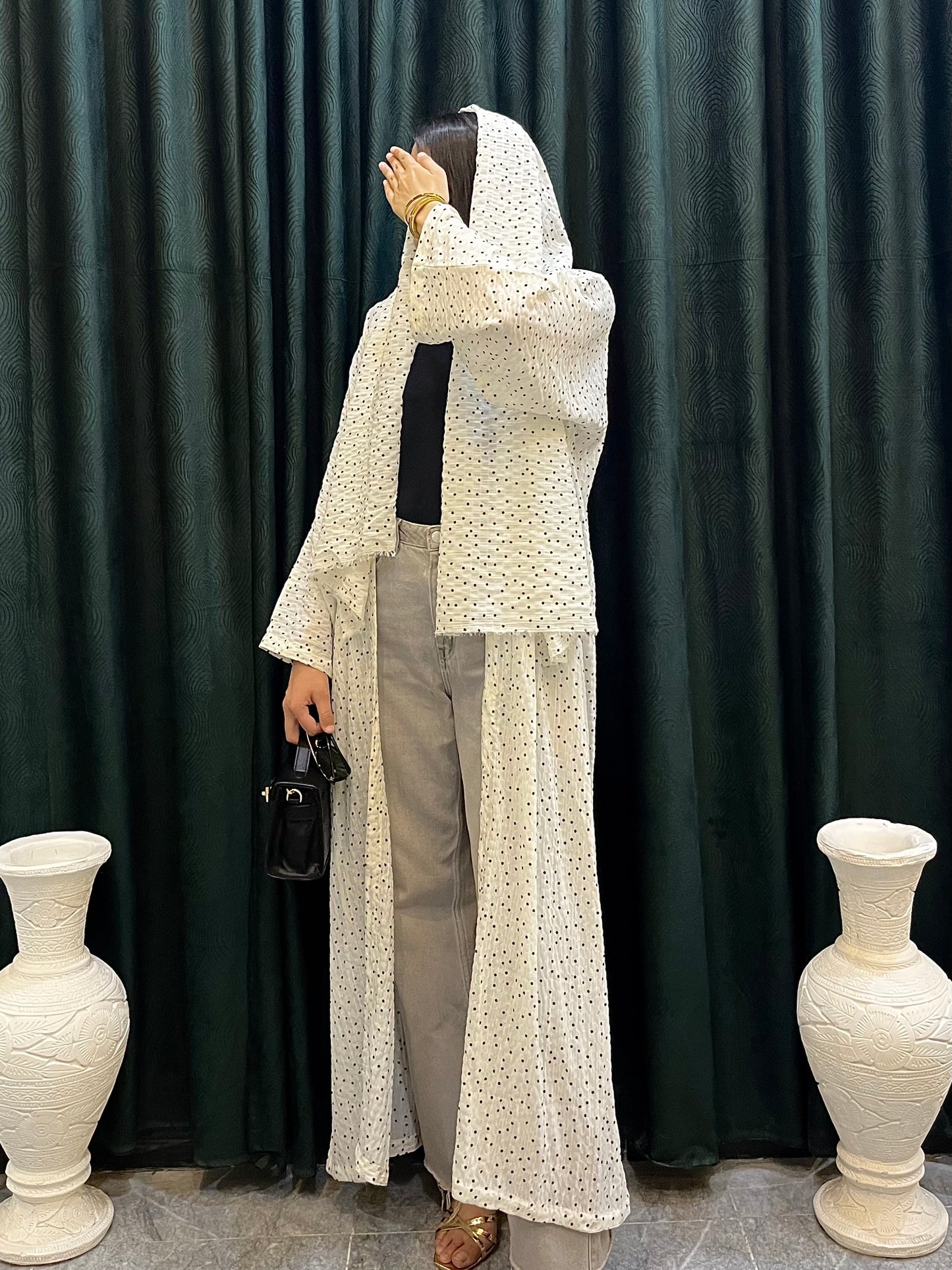 Arabic abaya “POLKA” - everyday wear