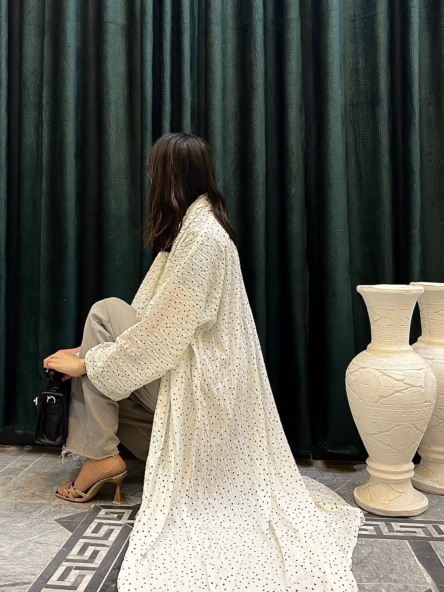 Arabic abaya “POLKA” - everyday wear